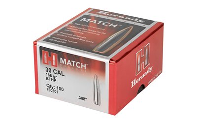 HRNDY MATCH 30CAL .308 168GR 100CT - Image 3