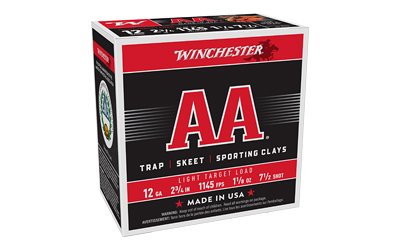 WIN AA TRGT 12GA 2.75" #7.5 25/250