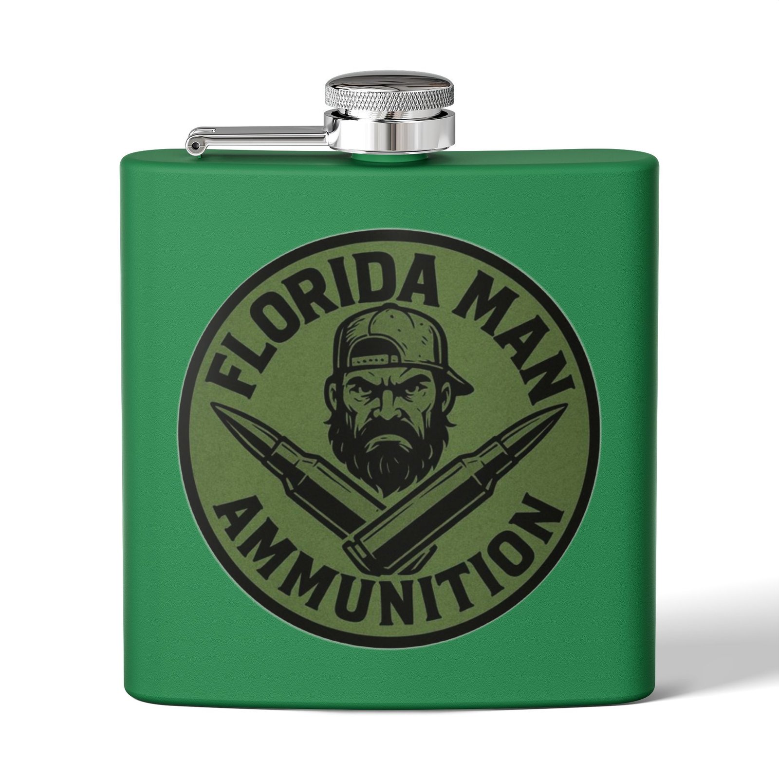 Florida Man Ammunition 6oz Flask - Image 6