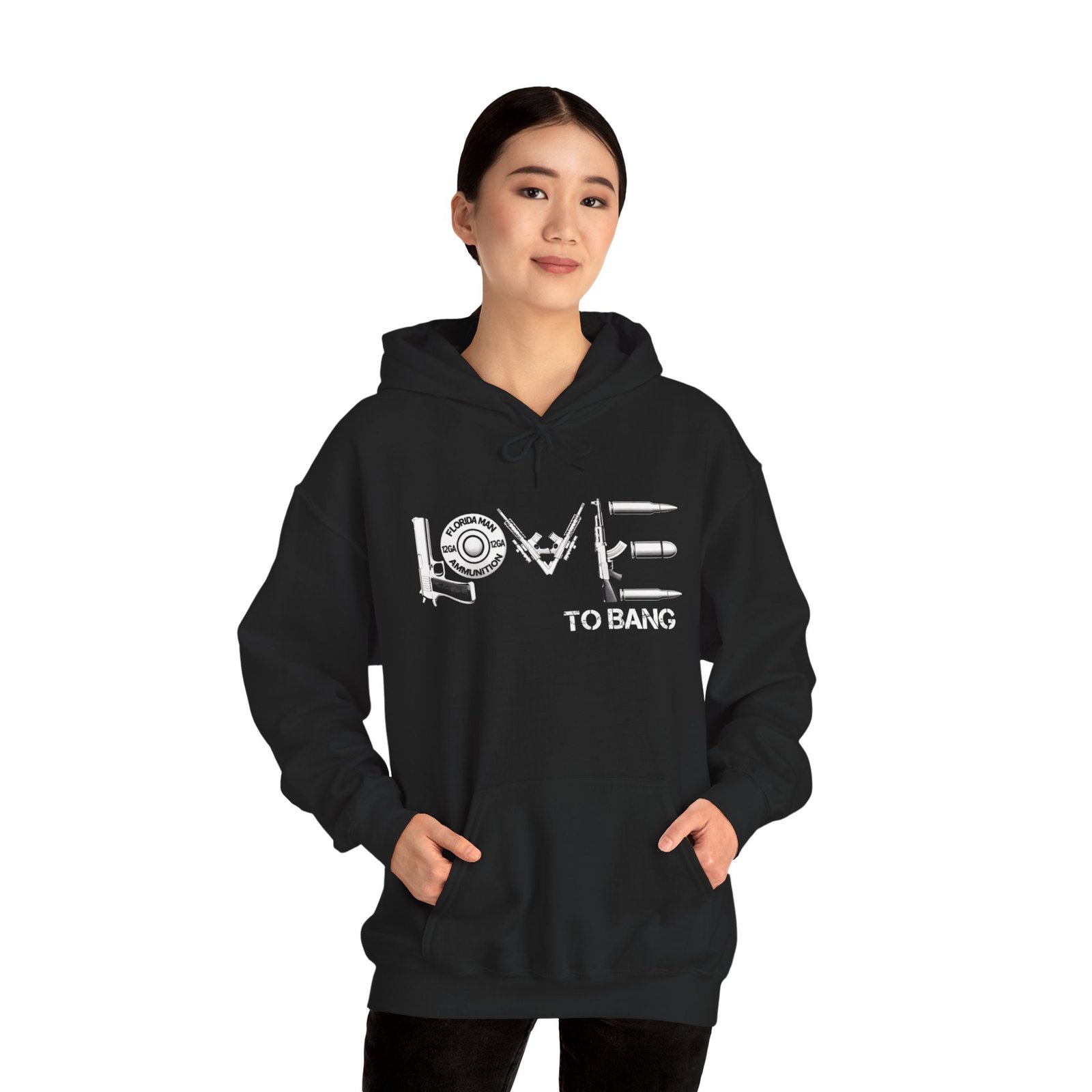 Love to Bang Pull Over Hoodie