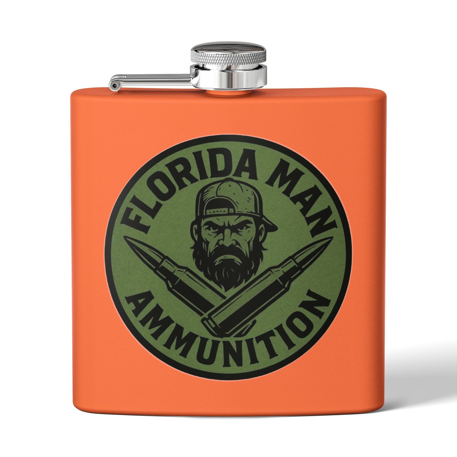 Florida Man Ammunition 6oz Flask - Image 5