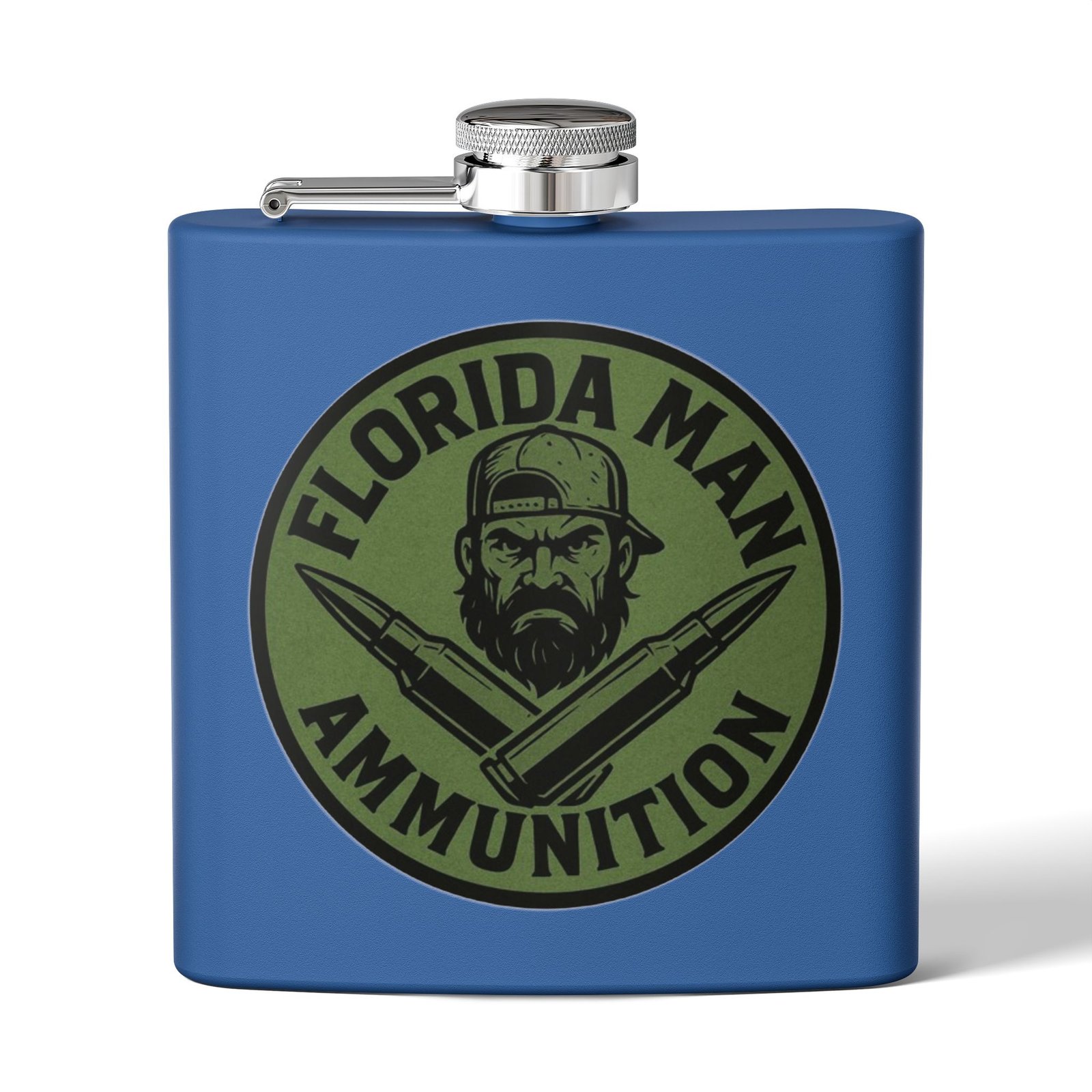 Florida Man Ammunition 6oz Flask - Image 8