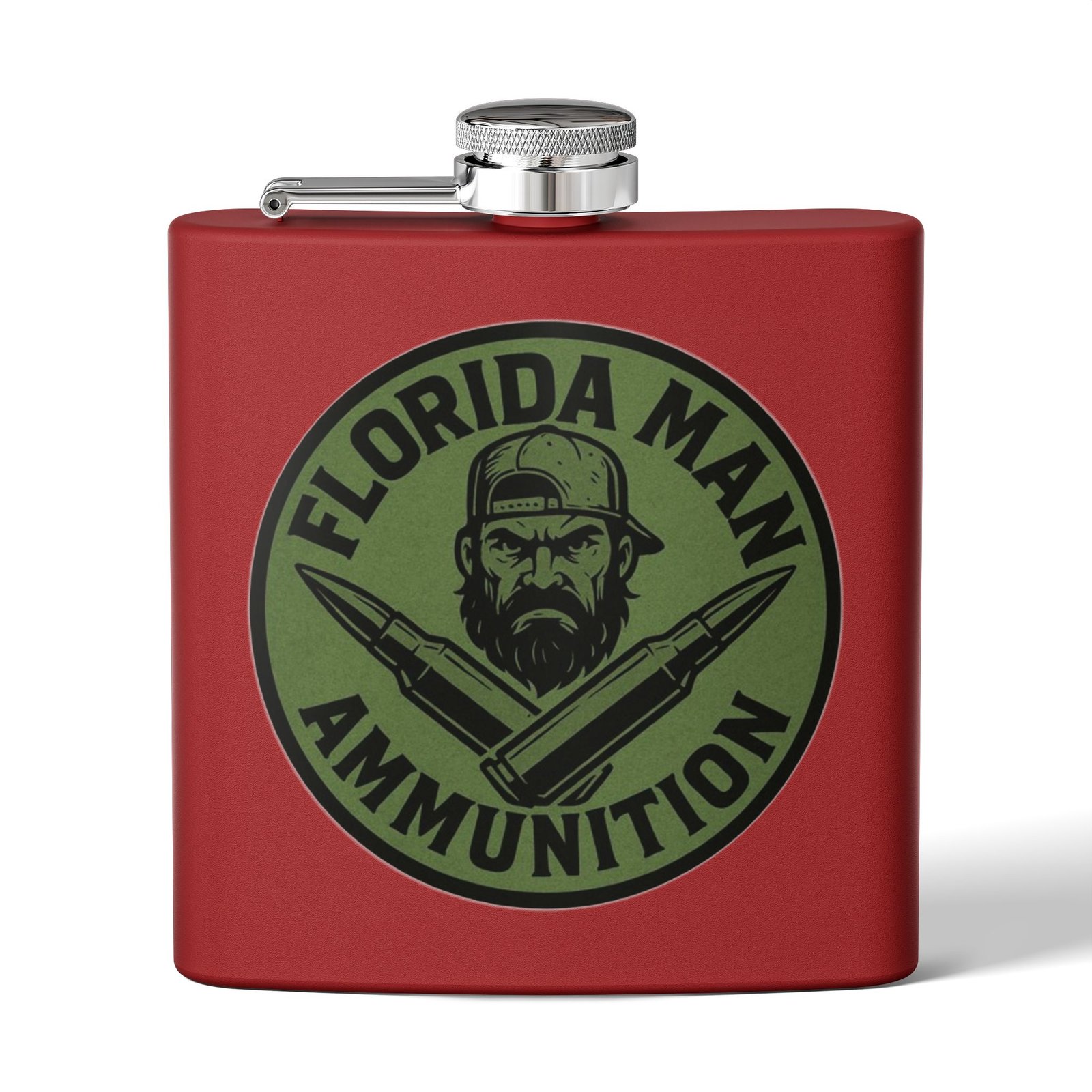Florida Man Ammunition 6oz Flask - Image 4
