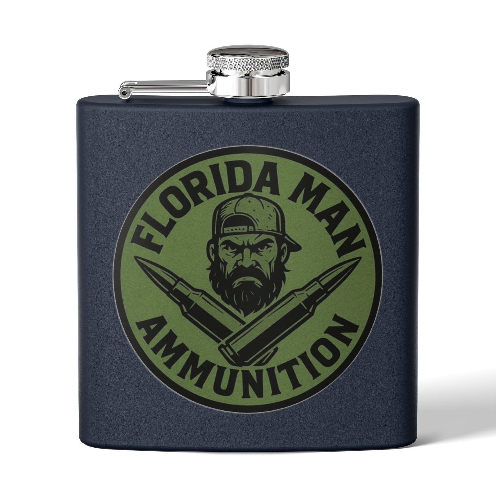 Florida Man Ammunition 6oz Flask